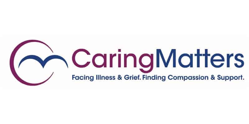 CaringMatters logo highlighting Advanced Nursing & Home Care’s community partnership to support families facing illness, grief, and caregiving needs.