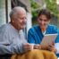 Discussing options for home care vs. assisted living